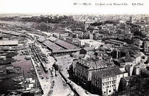 Oran - Le quai et la basse ville